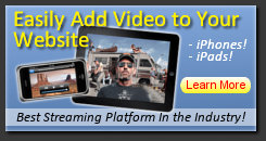 Add Streaming Video To Your Website